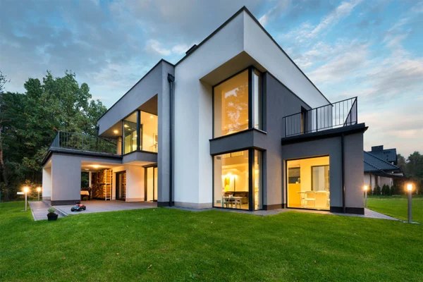 Anthrazit-Fenster - Welche Fassadenfarbe passt  dazu?