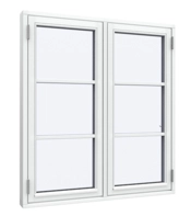 Euro Holzfenster mit Sprossen