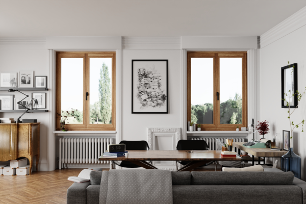Wie sollte ein Schreibtisch zum Fenster stehen?