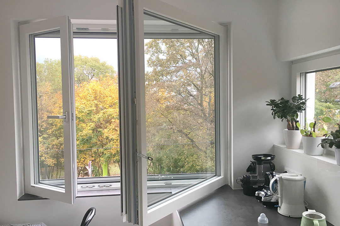 Holzfenster 3-fach verglast