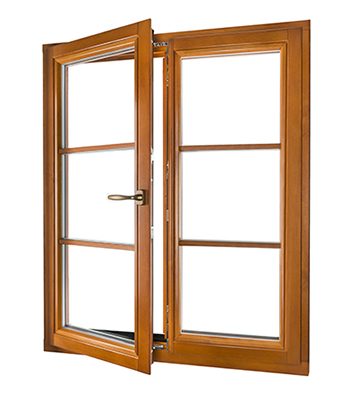 Style 68 Holzfenster mit Sprossen